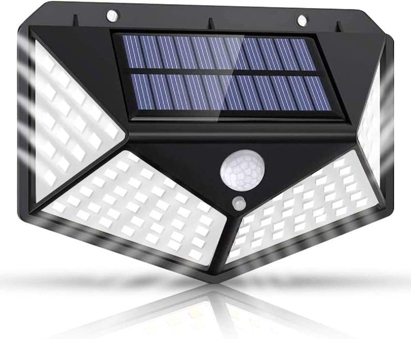 LUZ SOLAR EXTERIOR 100 LED