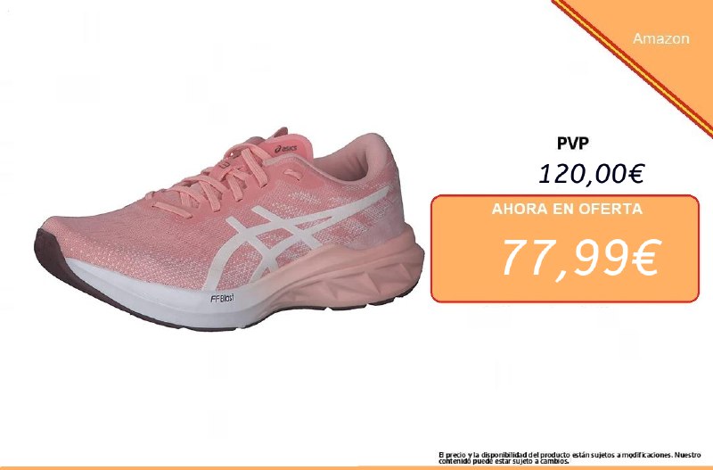«¡Corre más rápido y cómoda que nunca con las Asics Dynablast 3 Running Shoe! Consíguelas ahora en Amazon por solo 77,99€»