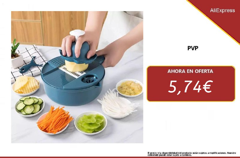 «Transforma tu cocina con este increíble utensilio multifuncional por solo 5,74€ ¡Consíguelo ahora en Aliexpress antes de que se agote!»