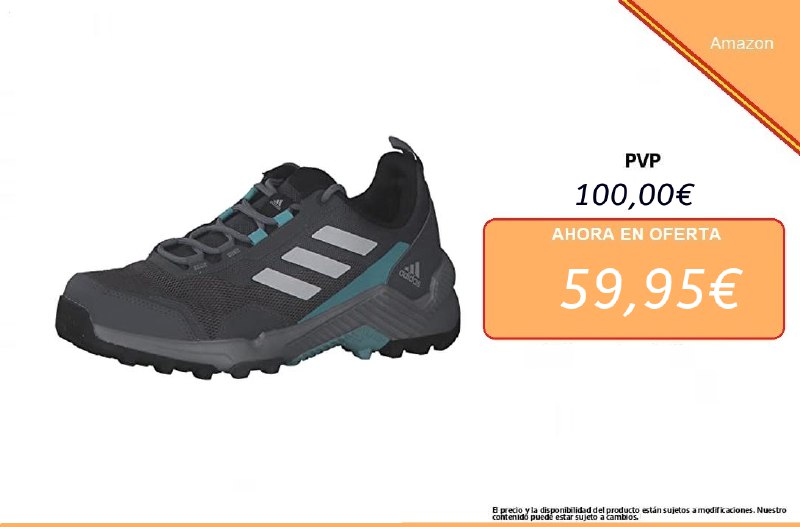 Chollos Hoy|¡Consigue ya tus zapatillas Adidas Eastrail 2.0 por solo 59,95€ en Amazon! 💥